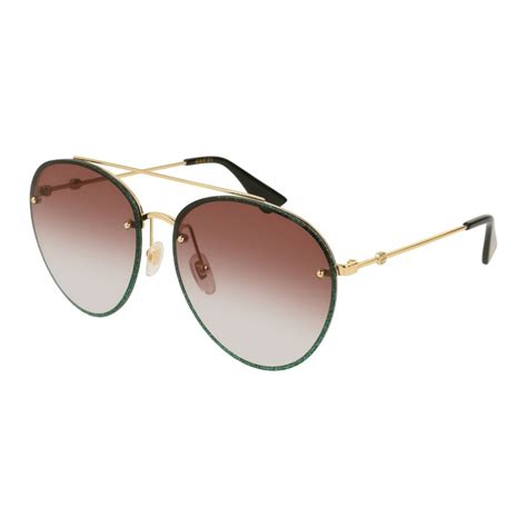 Gucci™ GG0351S 004 62 Gold Sunglasses 